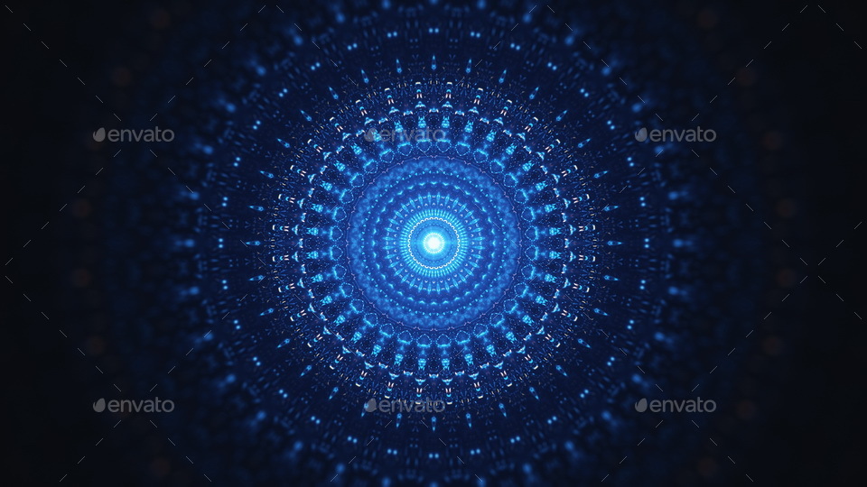 Glowing Colorful Rings by provitaly | GraphicRiver